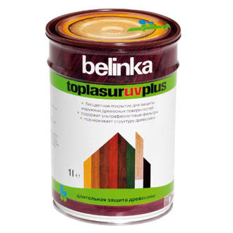 Belinka Toplasur UV Plus лазурь для защиты древесины